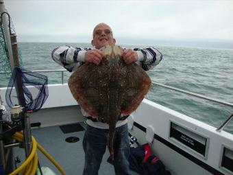 19 lb 6 oz Undulate Ray by keith sims