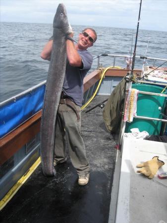 64 lb Conger Eel by Ben