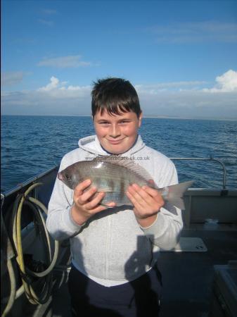 2 lb 4 oz Black Sea Bream by Samuel