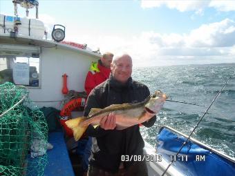 9 lb 10 oz Pollock by John Holl, tyne wear.