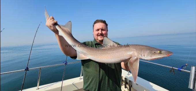 15 lb 4 oz Starry Smooth-hound by Phil