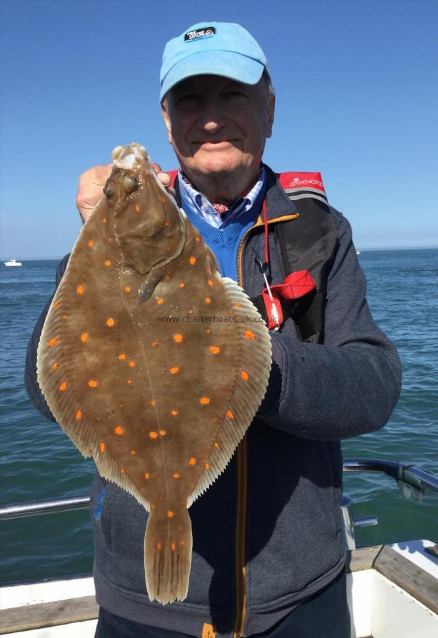 2 lb 8 oz Plaice by Greg Johnson