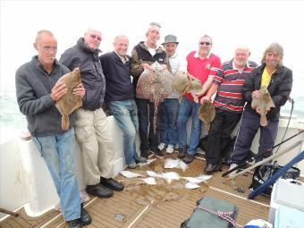 2 lb 8 oz Plaice by The Museum boys