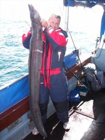 52 lb Conger Eel by Paul