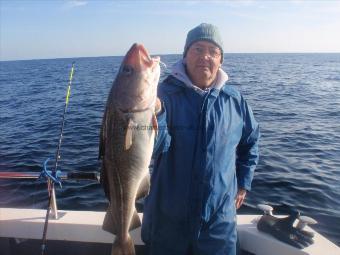 7 lb Cod by Mick Long from Burnley.
