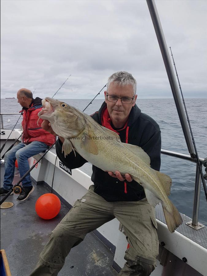 10 lb 4 oz Cod by Mark Ladds from Whitby