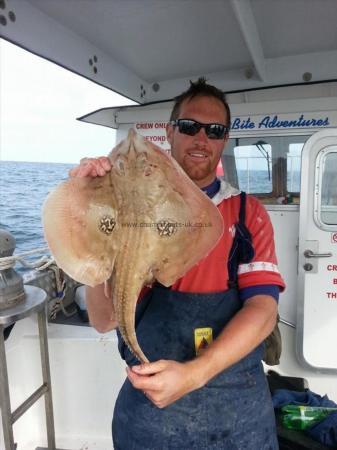 3 lb 8 oz Cuckoo Ray by tim gifford