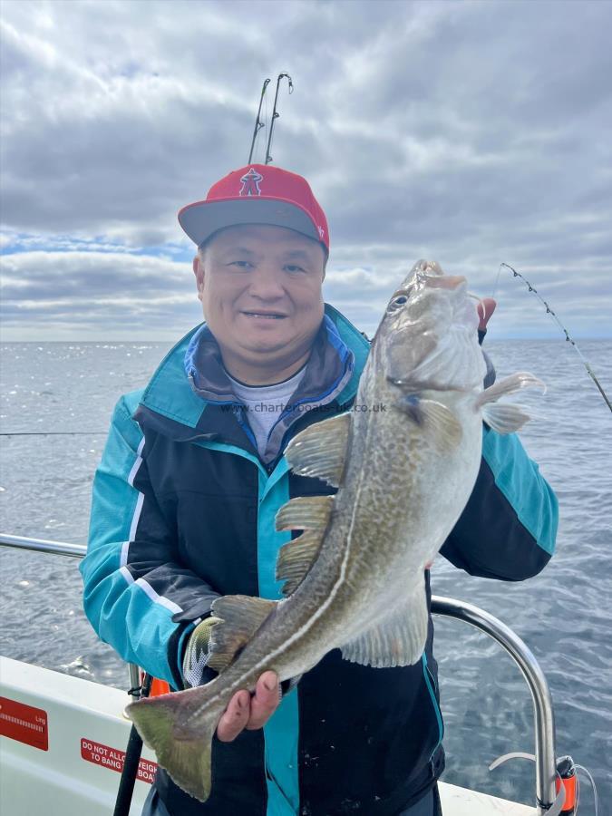 5 lb 4 oz Cod by Alan Kwok