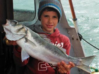 4 lb 8 oz Bass by Ben James (aged 11)