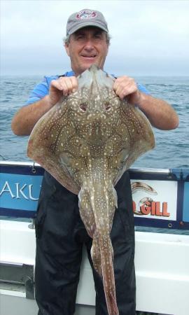 12 lb 10 oz Undulate Ray by Rob Burgin