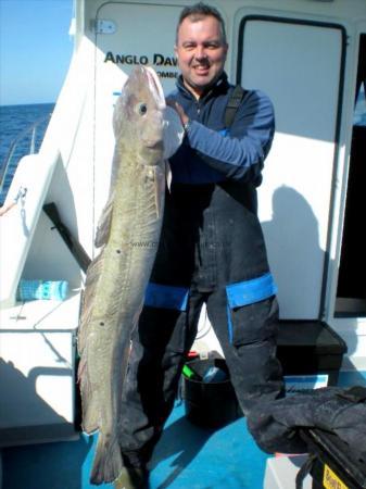 33 lb 3 oz Ling by Nigel Foord