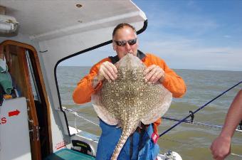 12 lb 8 oz Thornback Ray by Mitch