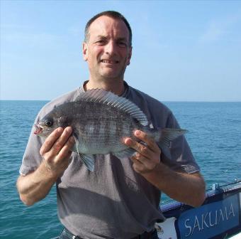 3 lb 8 oz Black Sea Bream by Simon Darlington