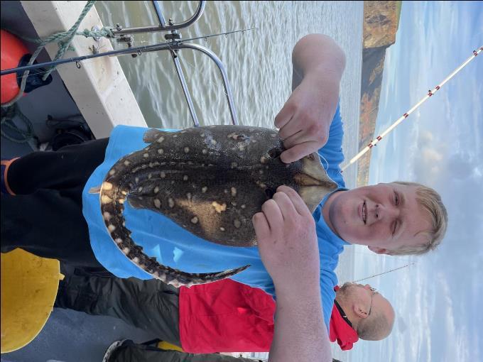 4 lb 1 oz Thornback Ray by Dan johnson