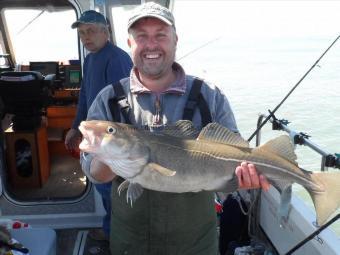 11 lb 2 oz Cod by Robert Squirrell