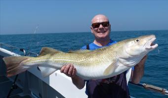 21 lb 4 oz Cod by Bill Thornton