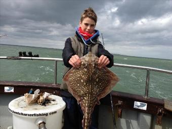 8 lb 8 oz Thornback Ray by Rhys