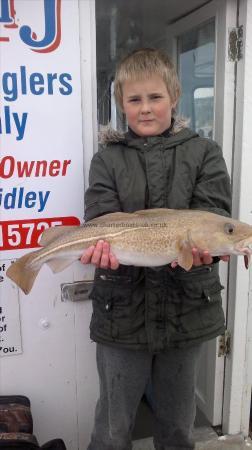 5 lb Cod by young lad sat 9th june with his cod