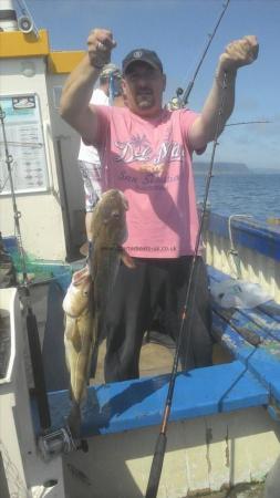 5 lb 6 oz Cod by Andy Harrison