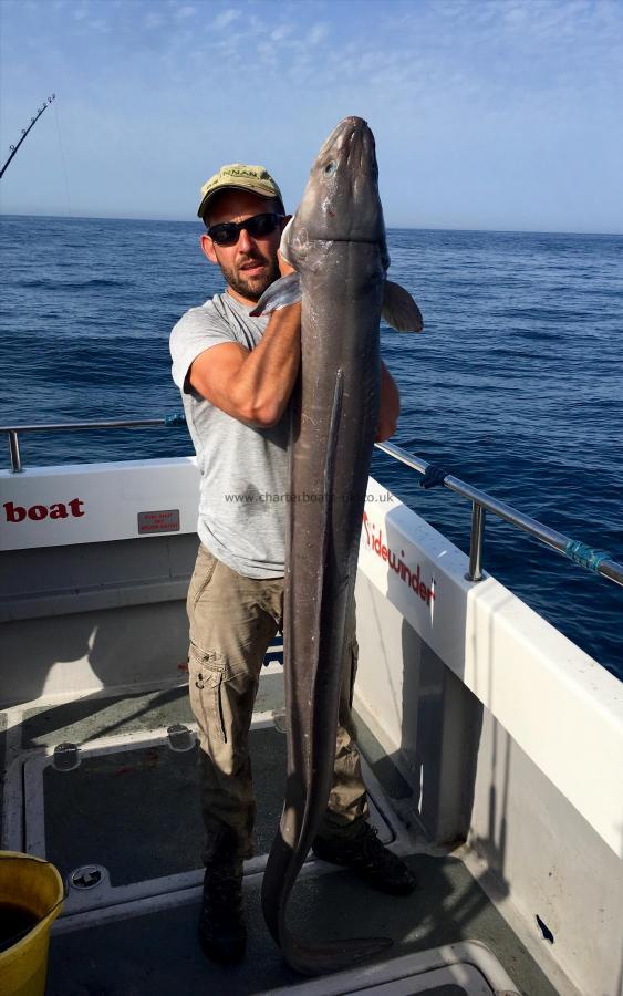 57 lb Conger Eel by Unknown