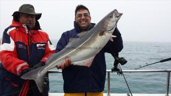 16 lb Coalfish (Coley/Saithe) by Tabish Aiman