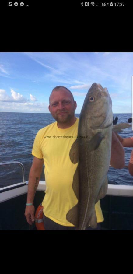 10 lb 8 oz Cod by Richy Carr (skipper)