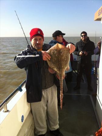 7 lb 8 oz Thornback Ray by Unknown