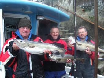 13 lb Pollock by Paul Whiting