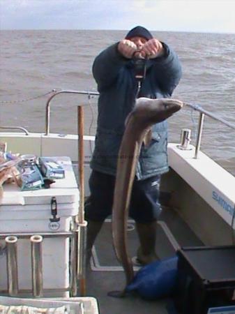 15 lb 13 oz Conger Eel by Paul Martin