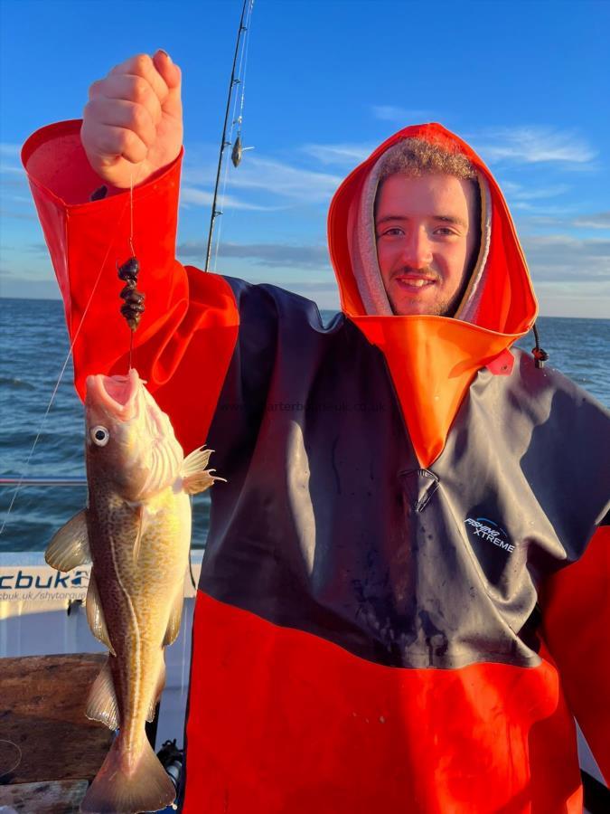 2 lb 4 oz Cod by Billy.