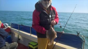 1 lb 8 oz Plaice by Stephen Wake