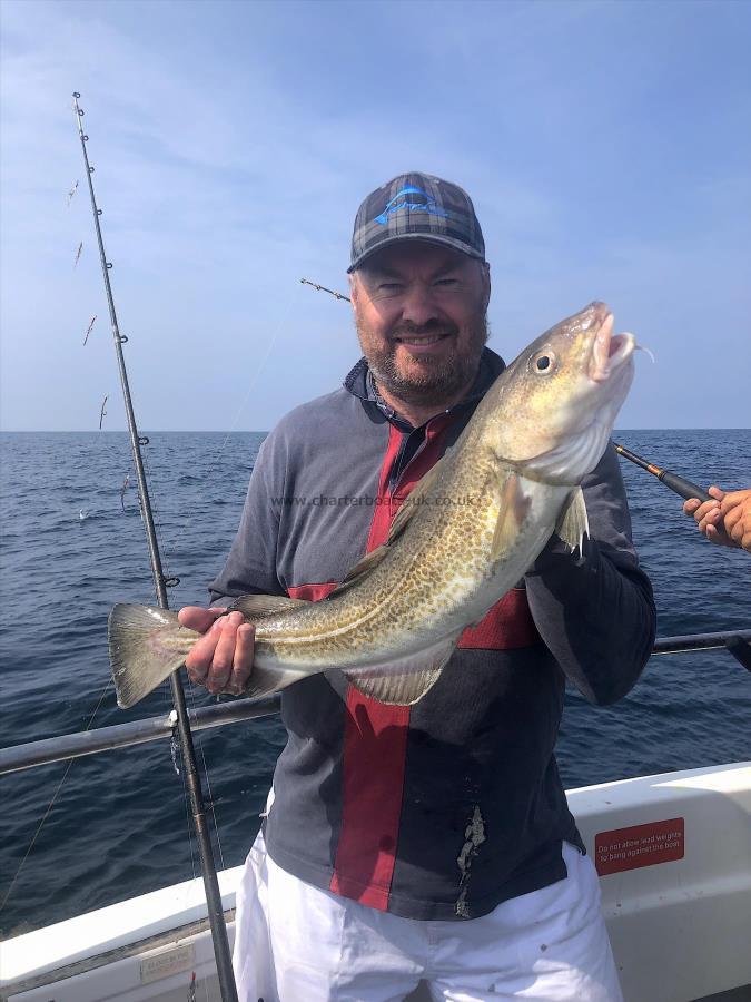 6 lb 8 oz Cod by Charlie Hewitt