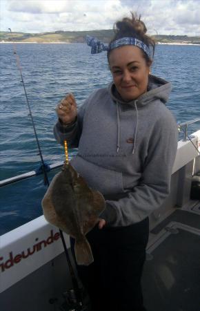 2 lb 10 oz Plaice by Tracey