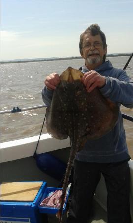 6 lb Thornback Ray by mike omeara