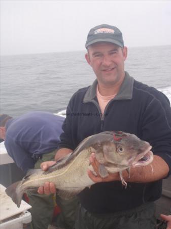 10 lb 5 oz Cod by Nigel Hall from Richmond.