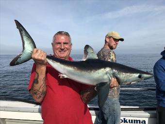 25 lb Porbeagle by Kevin McKie