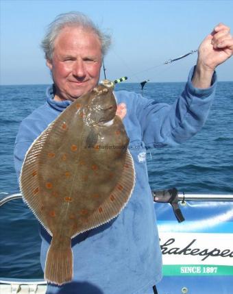 4 lb 4 oz Plaice by Brian Martin