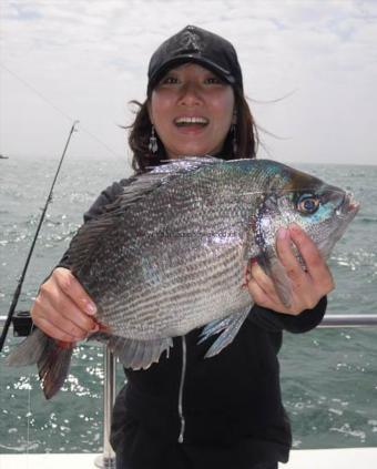 4 lb 8 oz Black Sea Bream by M Hirose