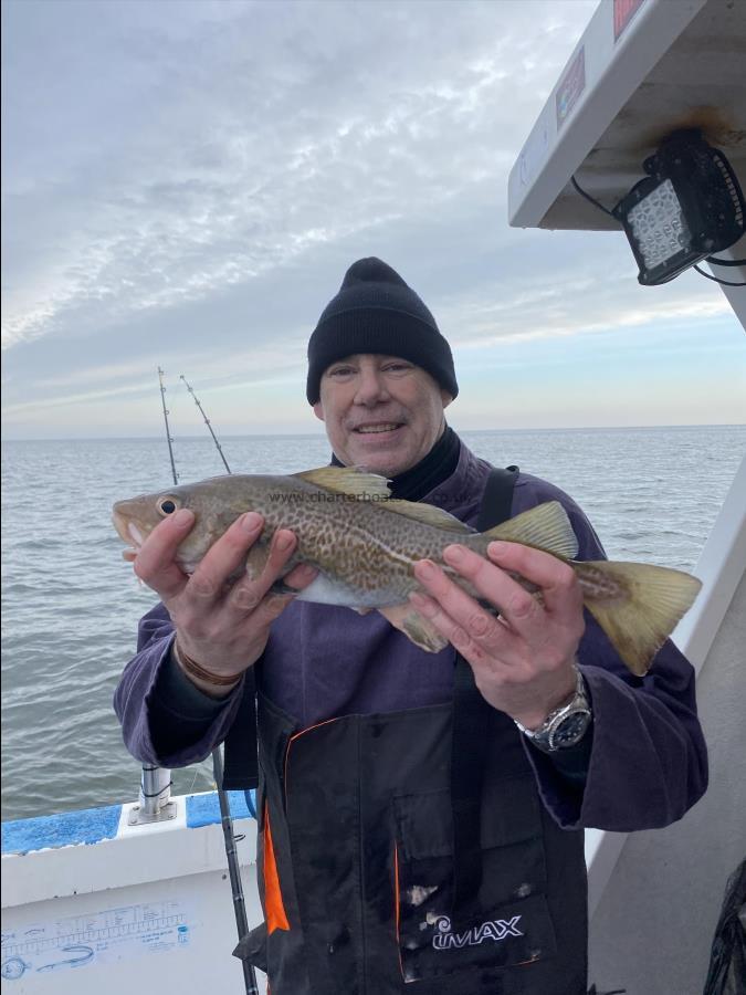 2 lb 8 oz Cod by Bob Gosling.