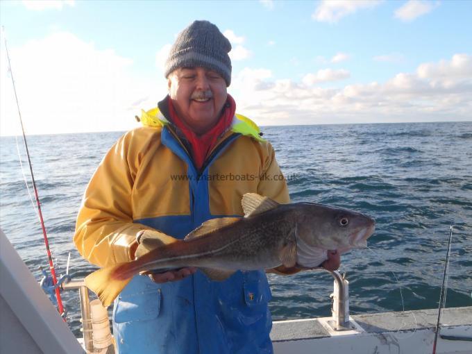 3 lb 5 oz Cod by Joe Blackham from Faversham.