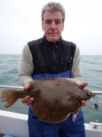 3 lb 4 oz Plaice by Jeff Chapman