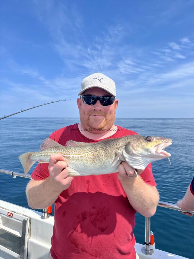 3 lb 4 oz Cod by Luke Robinson