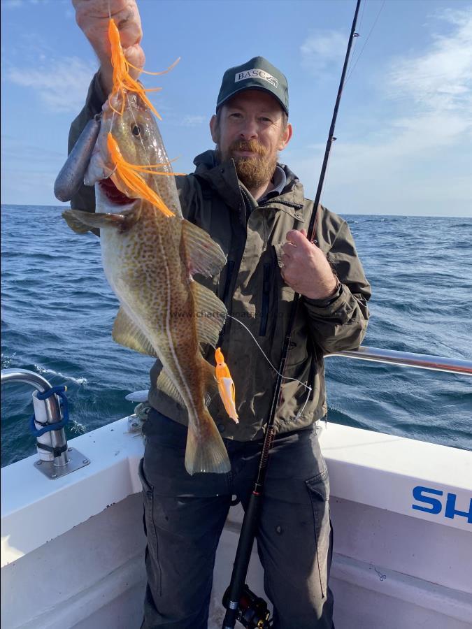 4 lb 5 oz Cod by Neil.