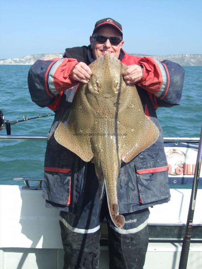 17 lb 2 oz Blonde Ray by Paul Milkins