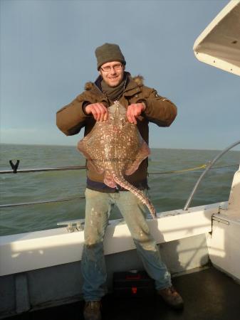 10 lb 8 oz Thornback Ray by Bob Marshall