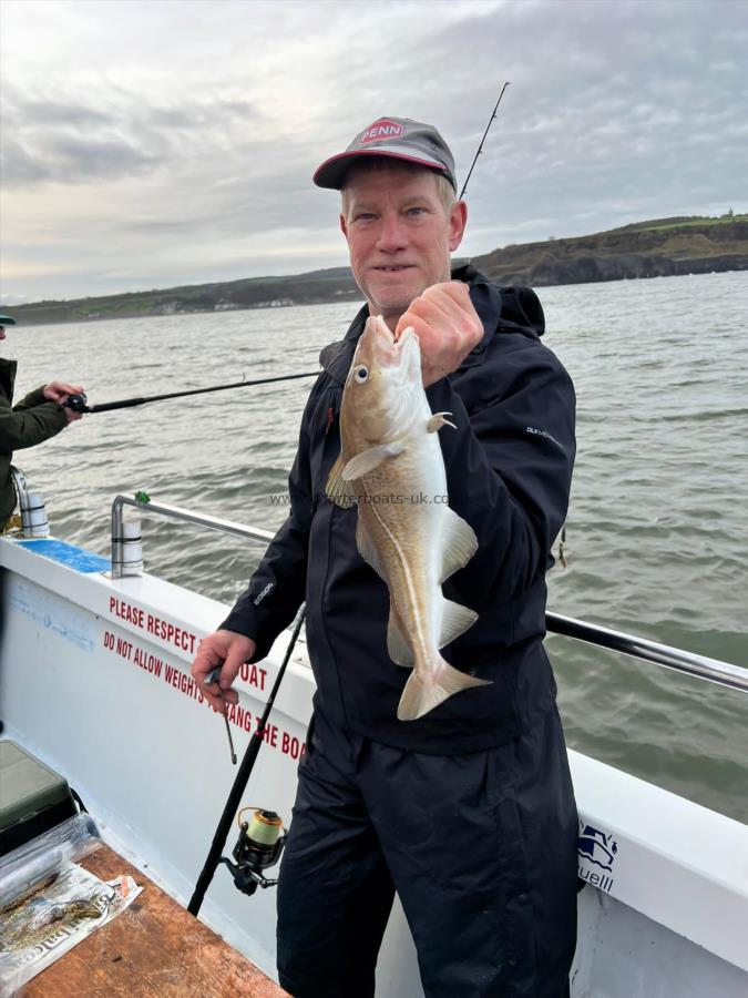 2 lb 5 oz Cod by Henry.