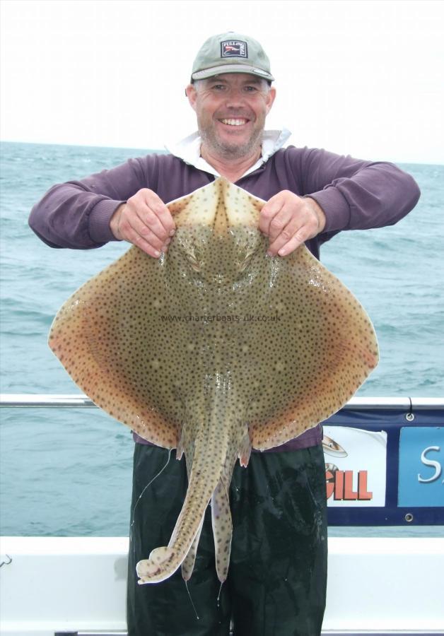 14 lb 8 oz Blonde Ray by Adrian Joyce