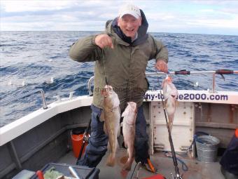 11 lb Cod by Andy Mason from Hull.