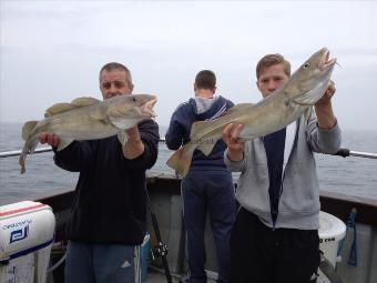 8 lb 8 oz Cod by Colin & Blondie