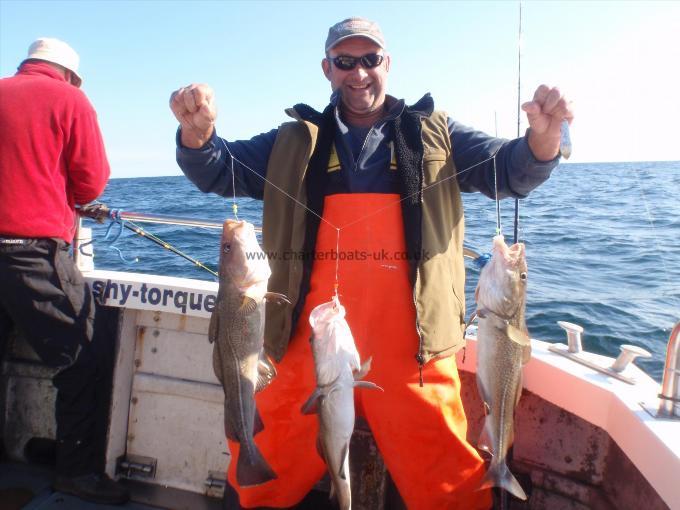 3 lb 8 oz Cod by Nigel Hall.